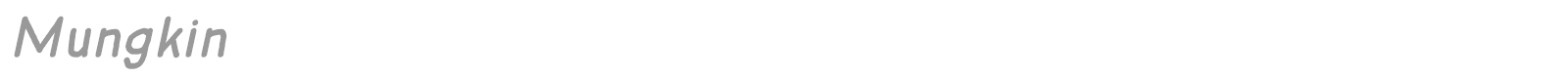 Mungkin font preview